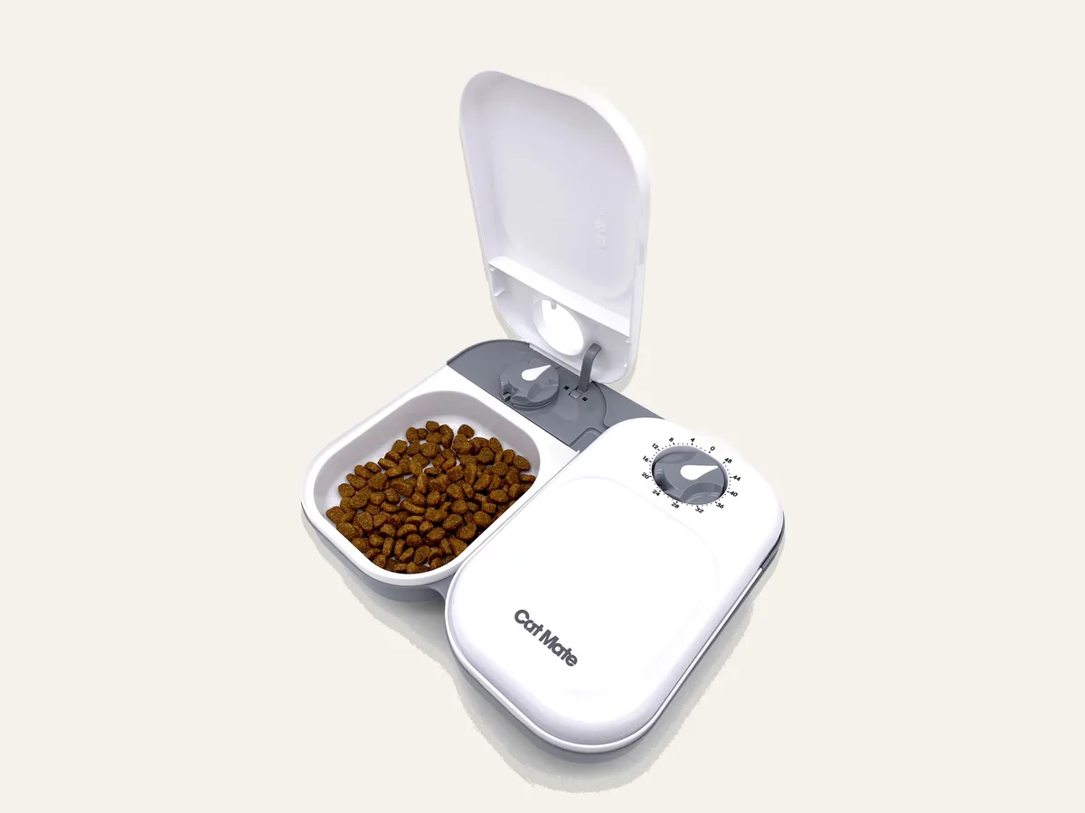 Cat Mate C200 Two-meal Automatic Pet Feeder
