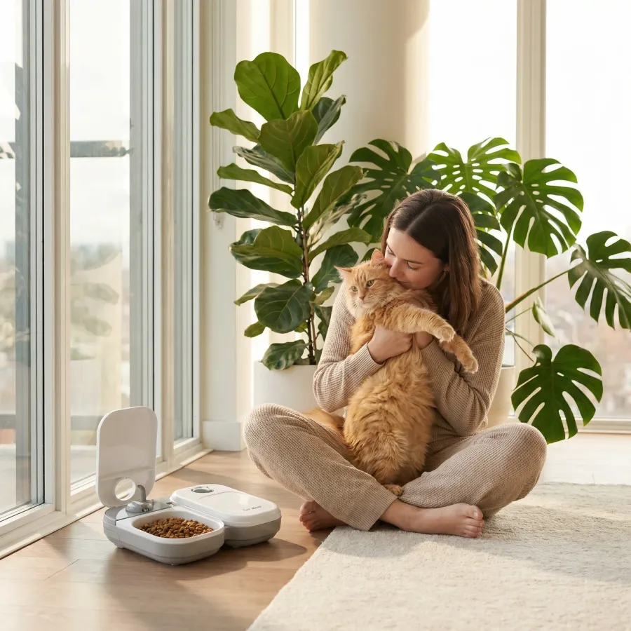 Cat Mate C200 Two-meal Automatic Pet Feeder, photo 4 of 6