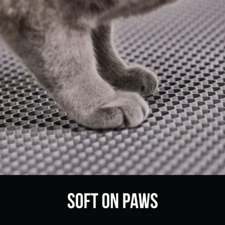 Image: Gorilla Grip Gorilla Grip Honeycomb Cat Litter Mat, photo 3 of 7