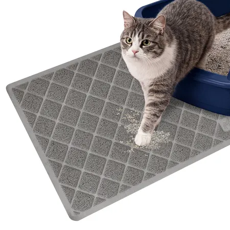 Image: Gorilla Grip Gorilla Grip Mesh Cat Litter Mat, photo 4 of 11