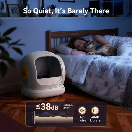 Image: Meowant Meowant Self-Cleaning Cat Litter Box, photo 4 of 4