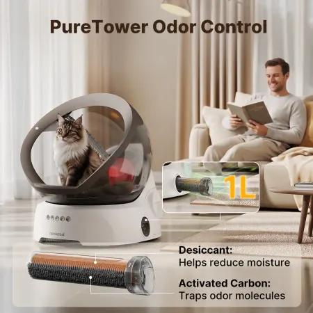 Image: Neakasa Neakasa M9 Open-View Cat Litter Box – Automatic & Self-Cleaning, photo 6 of 9