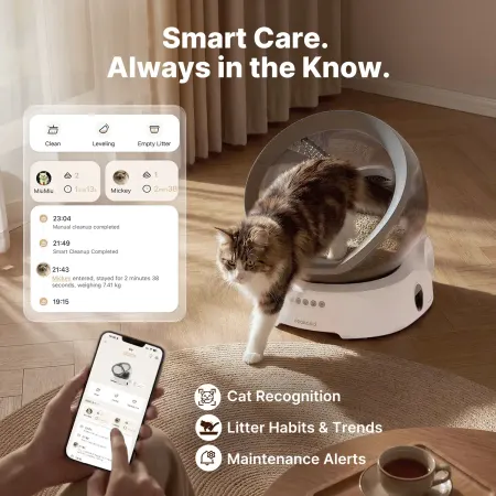 Image: Neakasa Neakasa M9 Open-View Cat Litter Box – Automatic & Self-Cleaning, photo 9 of 9