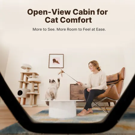Image: Neakasa Neakasa M9 Open-View Cat Litter Box – Automatic & Self-Cleaning, photo 2 of 9