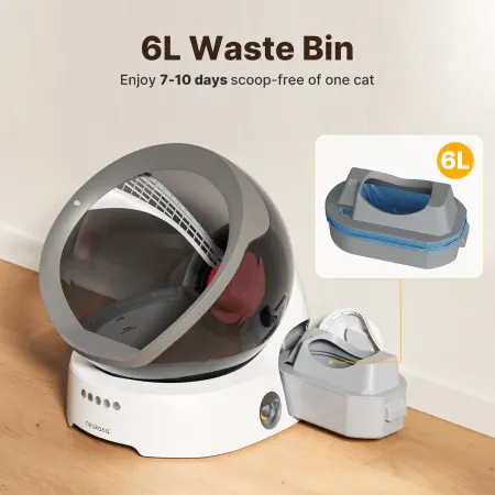 Image: Neakasa Neakasa M9 Open-View Cat Litter Box – Automatic & Self-Cleaning, photo 3 of 9