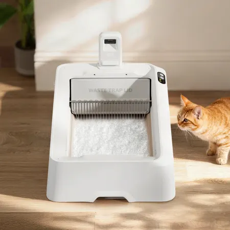 Image: PETKIT PETKIT Purobot Crystal Duo Automatic Cat Litter Box with Camera, photo 2 of 4