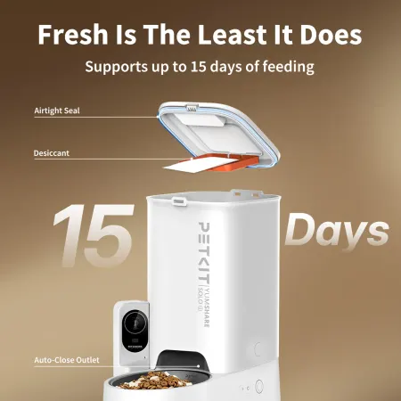 Image: PETKIT PETKIT YumShare Solo 2 with Camera Smart Pet Feeder, photo 4 of 4