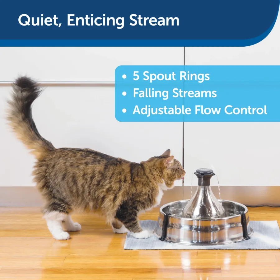 PetSafe Drinkwell® Stainless Steel Multi-Pet Fountain, photo 3 of 4