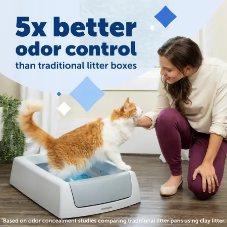 Image: PetSafe PetSafe ScoopFree Crystal Classic Self-Cleaning Litter Box, photo 2 of 4