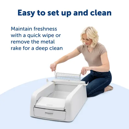 Image: PetSafe PetSafe ScoopFree Clumping Self-Cleaning Litter Box, photo 3 of 4