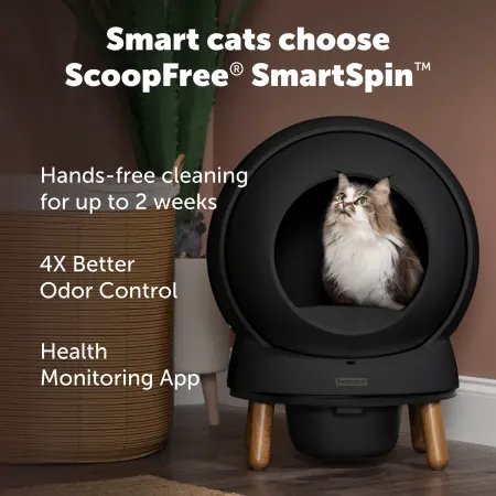 Image: PetSafe PetSafe ScoopFree SmartSpin Self-Cleaning Litter Box, photo 2 of 5