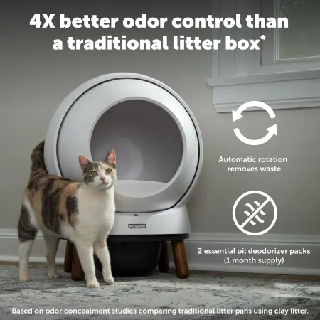 Image: PetSafe PetSafe ScoopFree SmartSpin Self-Cleaning Litter Box, photo 3 of 5
