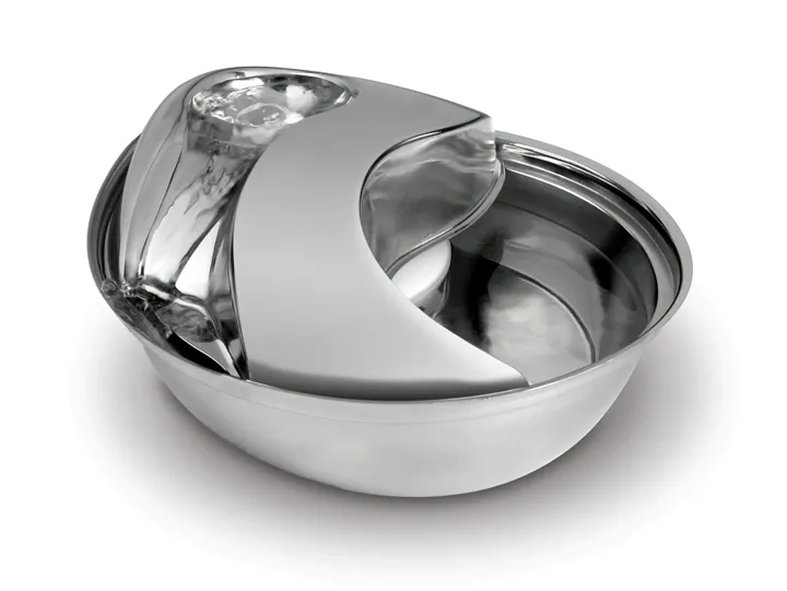 Pioneer Pet #6023 Raindrop® Premium Stainless Steel Drinking Fountain by Pioneer Pet 60 oz, photo 3 of 5