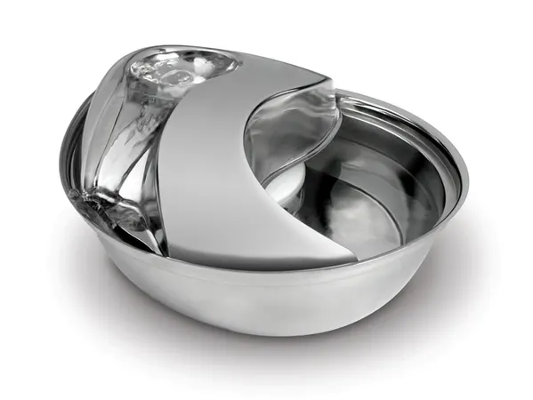 Image: Pioneer Pet Pioneer Pet #6023 Raindrop® Premium Stainless Steel Drinking Fountain by Pioneer Pet 60 oz, photo 3 of 5