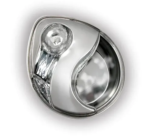 Image: Pioneer Pet Pioneer Pet #6023 Raindrop® Premium Stainless Steel Drinking Fountain by Pioneer Pet 60 oz, photo 4 of 5