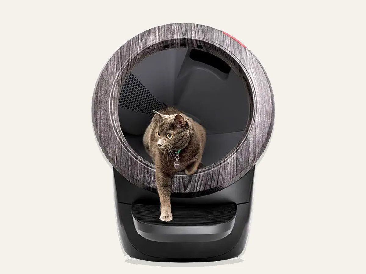 Litter-Robot 4 self-cleaning litter box, front view