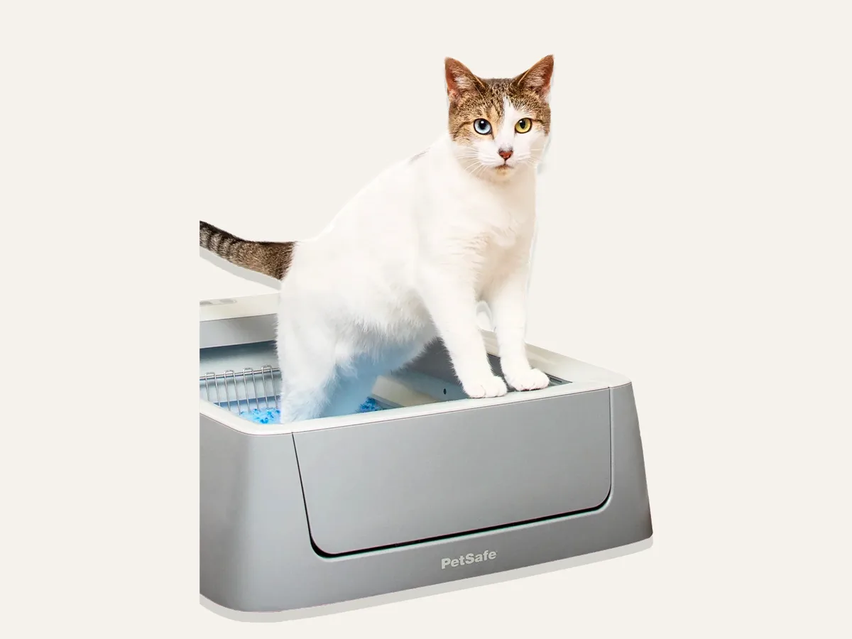 PetSafe ScoopFree Crystal Smart Self-Cleaning Litter Box