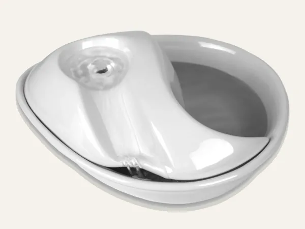 Image: Pioneer Pet Pioneer Pet #6022 Raindrop™ Durable Ceramic Drinking Fountain by Pioneer Pet
