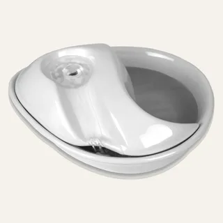 Image: Pioneer Pet Pioneer Pet #6022 Raindrop™ Durable Ceramic Drinking Fountain by Pioneer Pet