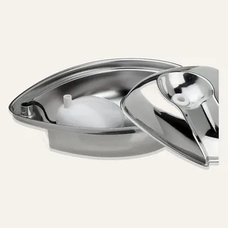 Image: Pioneer Pet Pioneer Pet #6023 Raindrop® Premium Stainless Steel Drinking Fountain by Pioneer Pet 60 oz