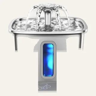 Image: Veken Veken Innovation Award Winner Stainless Steel Cat Water Fountain